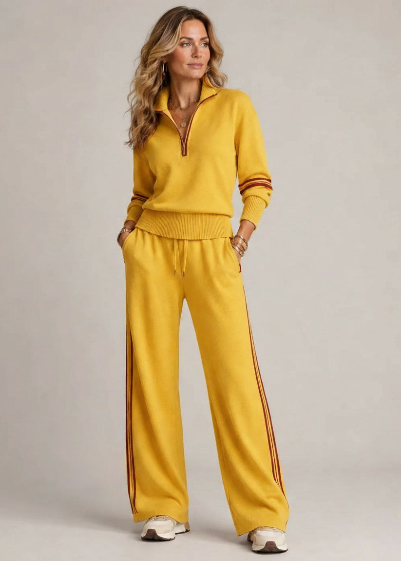 Penelope | Women Quarter Zip Set