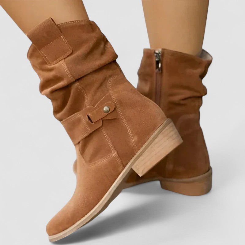 Elyse | Slouch Western Boots