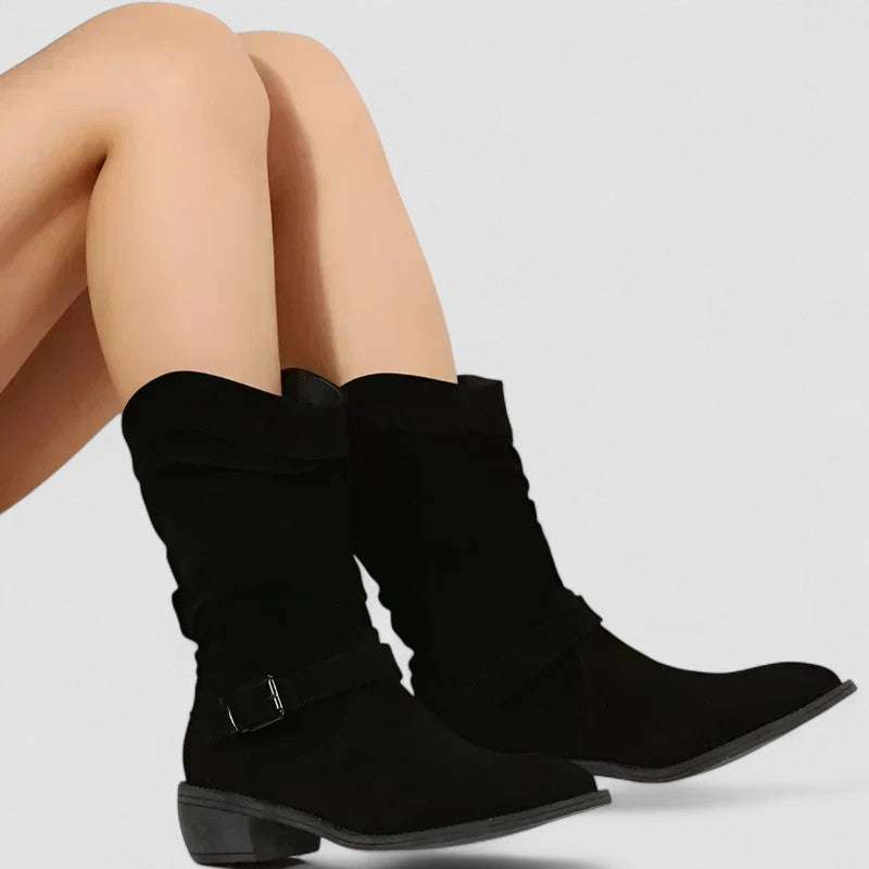 Elyse | Slouch Western Boots