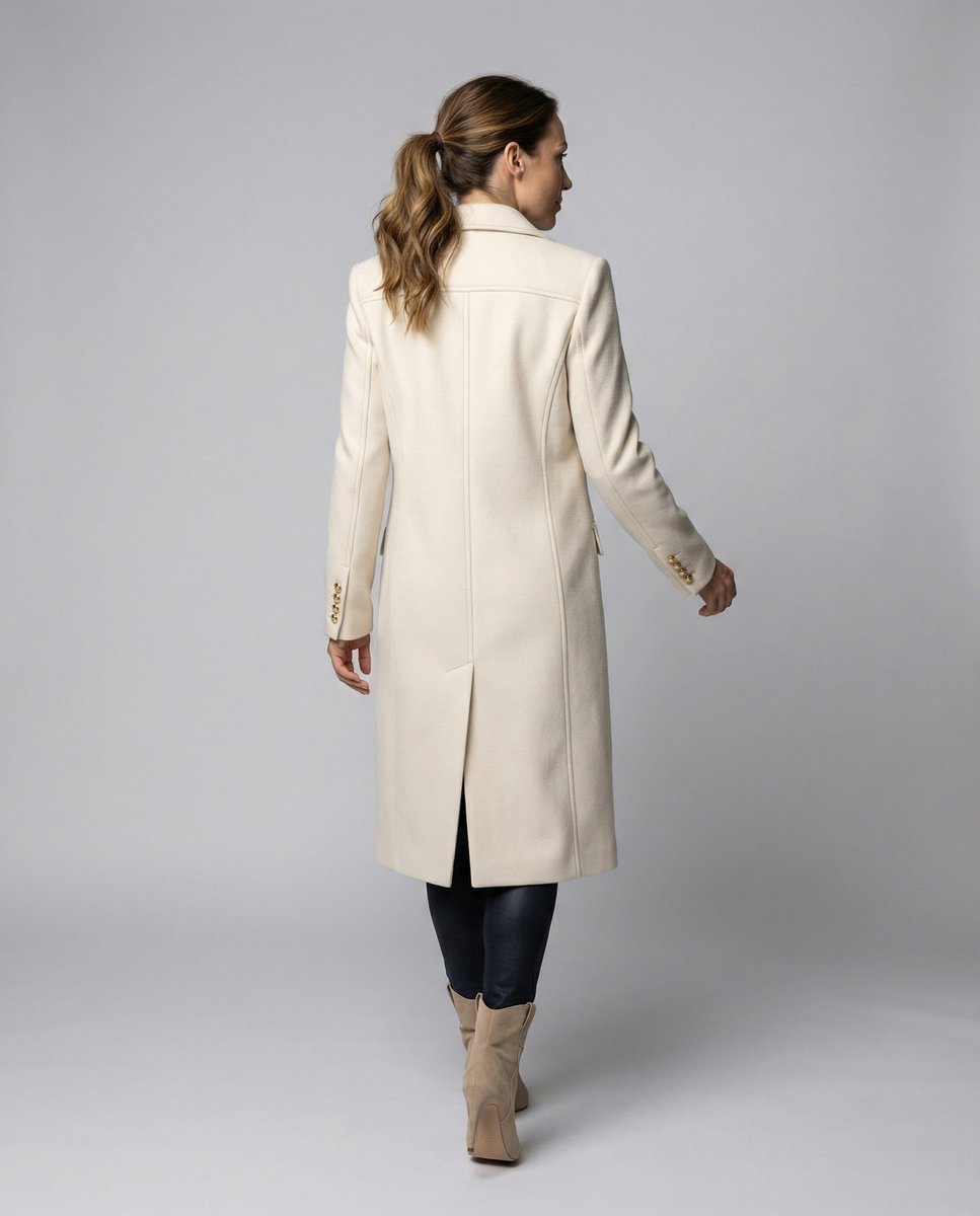 Wendy | Double Breasted Longline Coat
