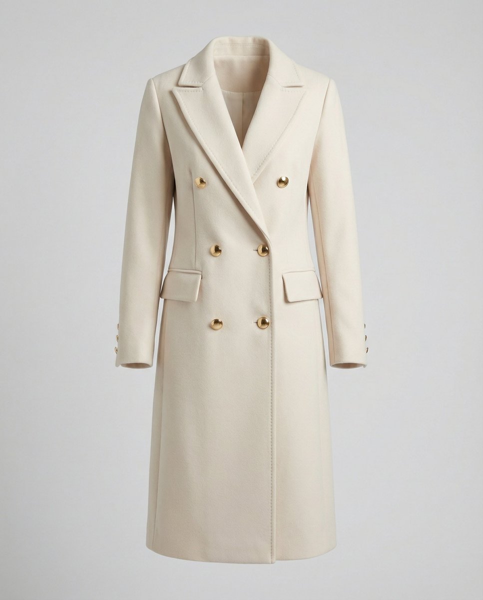 Wendy | Double Breasted Longline Coat